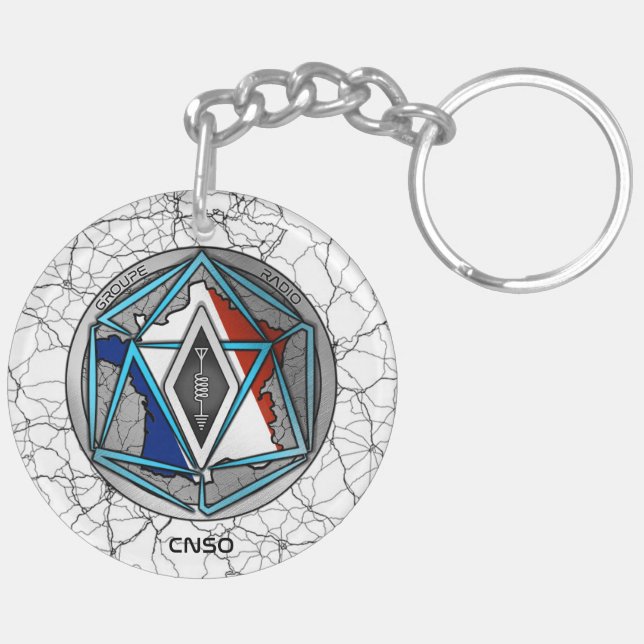 KEY-CHAIN RADIO KEY RING (Back Left)