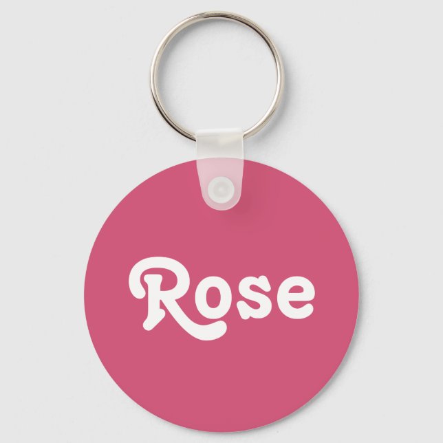 Key Chain Rose (Front)