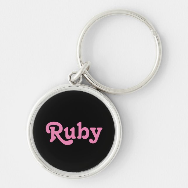 Key Chain Ruby (Front)