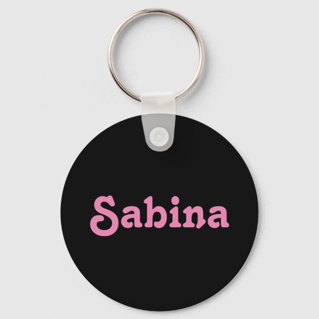 Key Chain Sabina (Front)