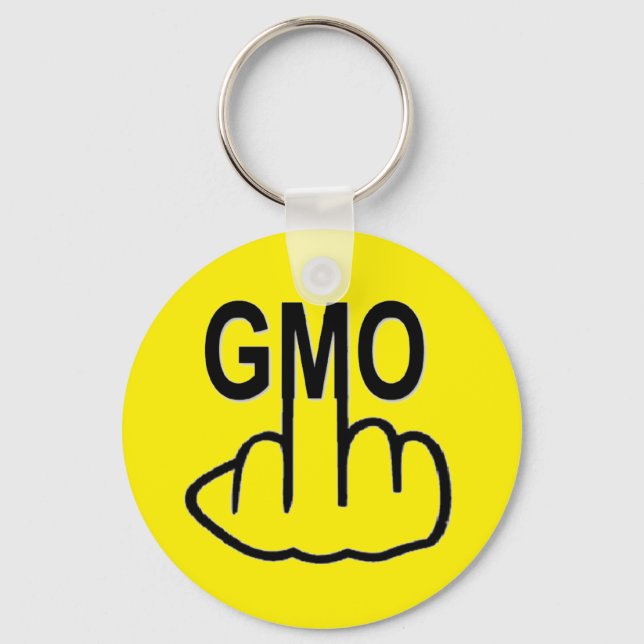 Key Chain Say No To GMO (Front)