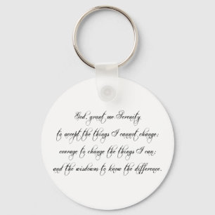Key Chain - Serenity Prayer