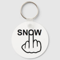 Key Chain Snow Flip