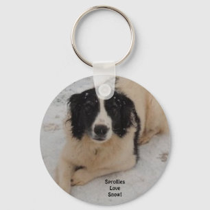 Key Chain Spollie In The Snow