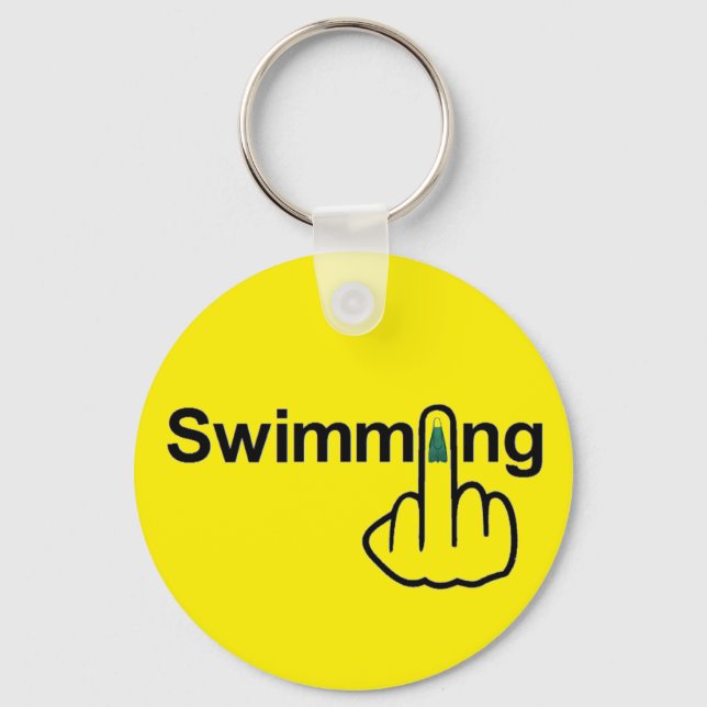 Key Chain Swimming Flip (Front)