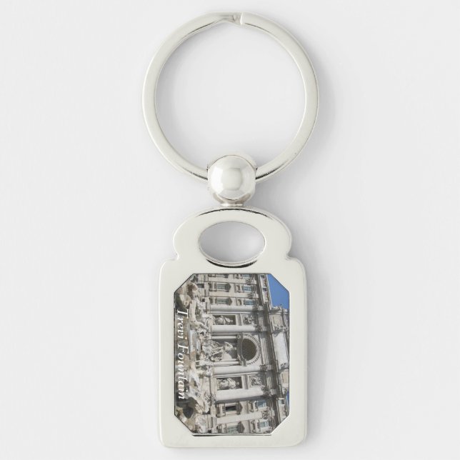 Key Chain--Trevi Fountain Key Ring (Front)