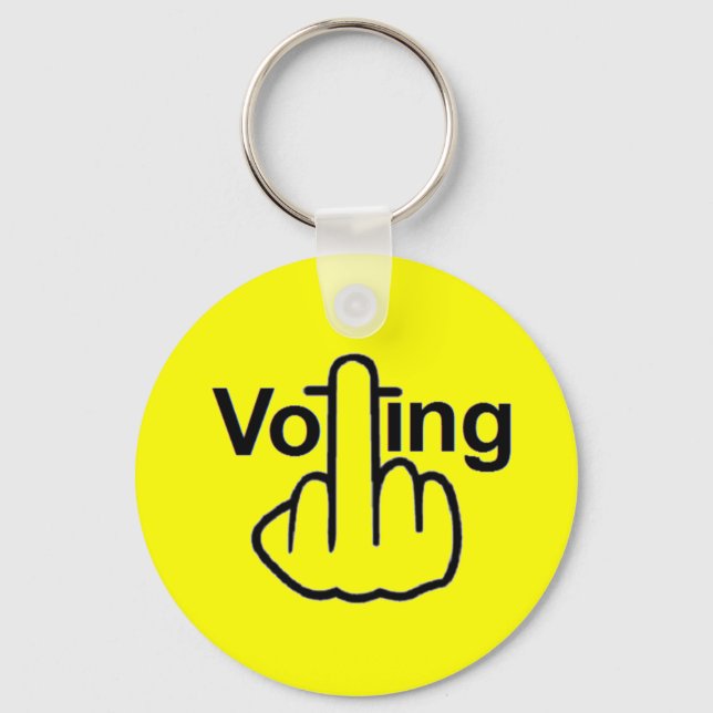 Key Chain Voting Flip (Front)