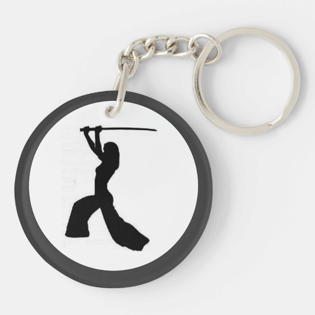 key chain with She-Samurai (Back)