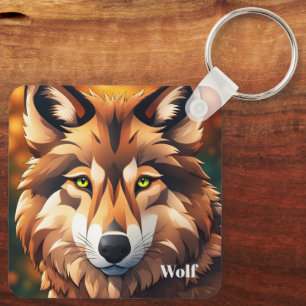 Key Chain Wolf