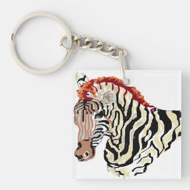 Key Chain/Zebra Ring (Front)