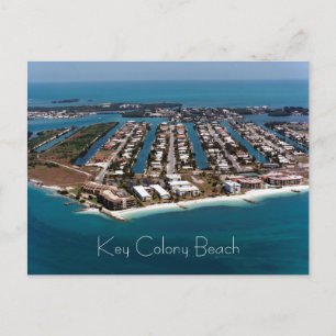 Key Colony Beach, Marathon, Florida Postcard