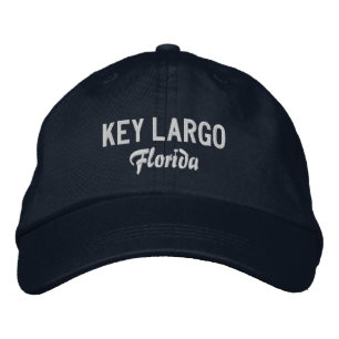 Key Largo Florida Embroidered Baseball Hat