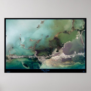 Key Largo, Florida Satellite Poster