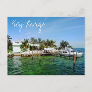 Key Largo, Florida, U.S.A. Postcard