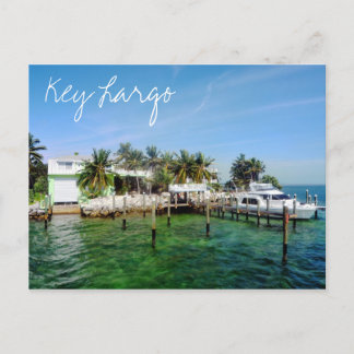 Key Largo, Florida, U.S.A. Postcard