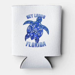 Key Largo Florida Vacation Tribal Turtle Can Cooler