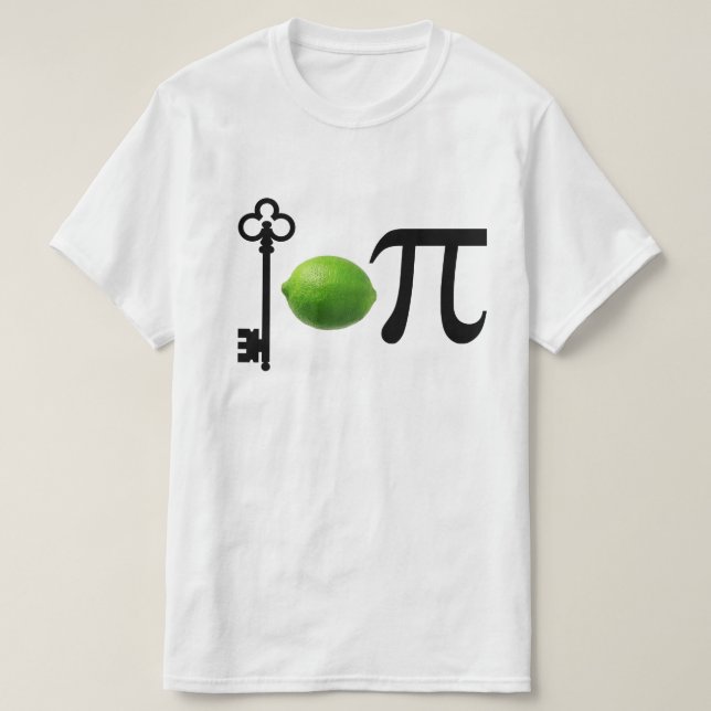Key Lime Pi T-Shirt (Design Front)