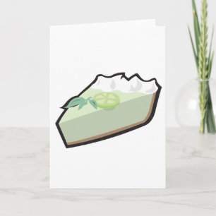 key lime pie card