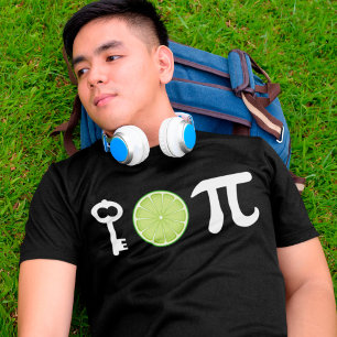Key Lime Pie Funny Math Geeks Jokes T-Shirt