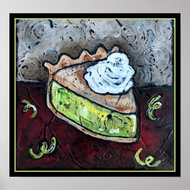 Key Lime Pie Poster (Front)