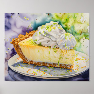 Key Lime Pie Poster