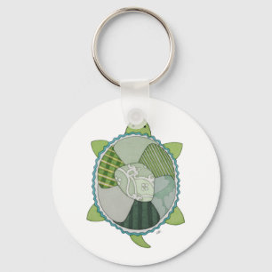 Key Lime Turtle Keychain