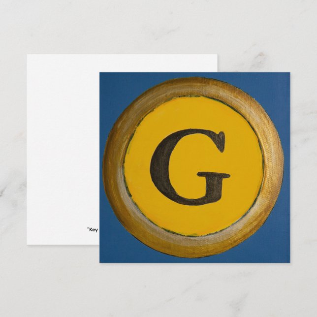 Key of G (Front/Back)