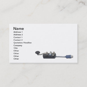 Key Online Communication Business Card