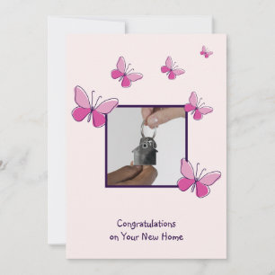 Key Photo Congratulations on Your New Home Card