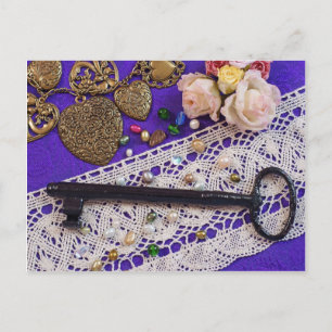 key postcard