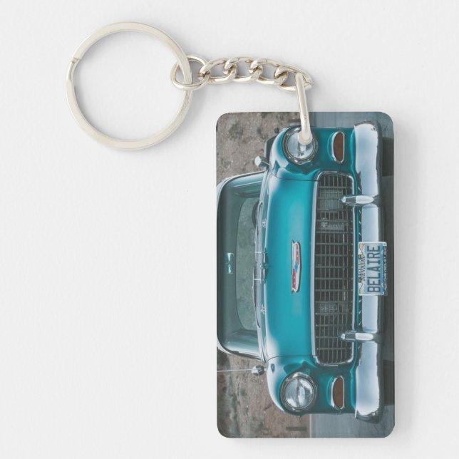 Key Ring - Classic Old School Car (Front)