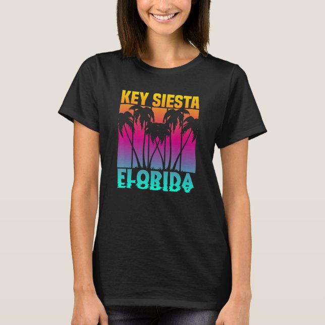 Key Siesta Florida 2 T-Shirt (Front)