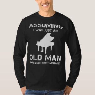 Key to Laughter: Piano Tee that Strikes Humourous