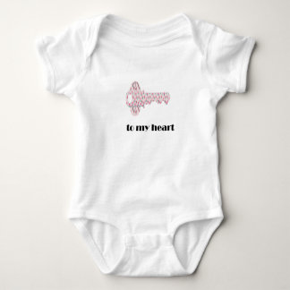 Key To My Heart Baby Bodysuit