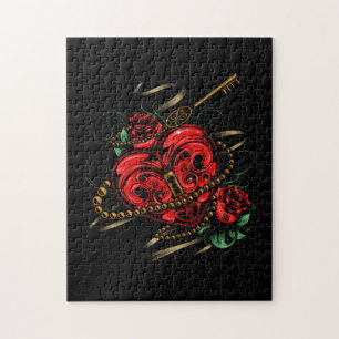 Key To My Heart Jigsaw Puzzle