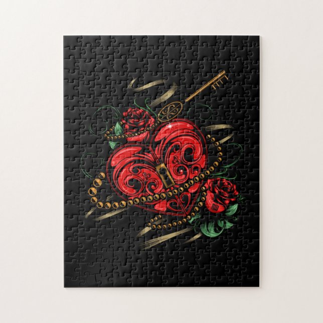 Key To My Heart  Jigsaw Puzzle (Vertical)