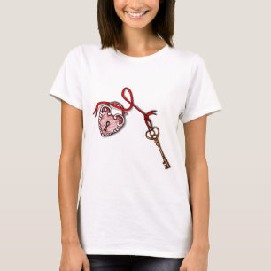 Key to my heart ~ Red T-Shirt
