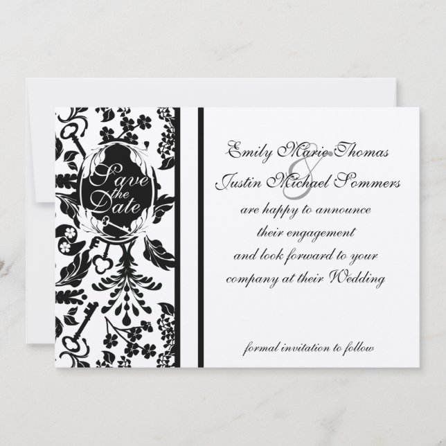 Key to My Heart/ Save the Date (Front)