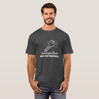 Key to My Heart Tee - Romantic Love T-Shirt