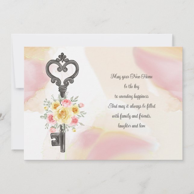 Key to New Home Card (Front)