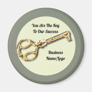 Key To Our Company Success Employee Appreciation Magnet