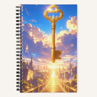 Key to the Future Spiral Notebook