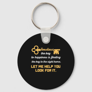Key To Your New House Key Ring
