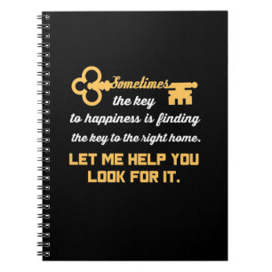 Key To Your New House Notebook