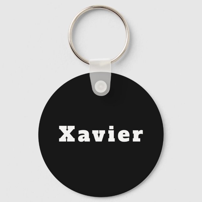 Key trailer named Xavier Key Ring (Front)