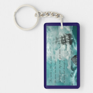 Key trailer with vessel ring