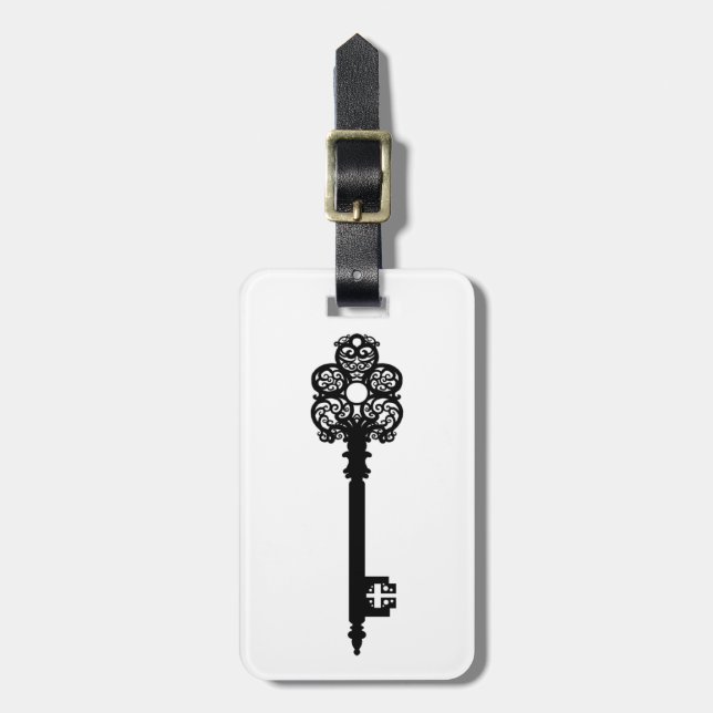 Key V Luggage Tag (Front Vertical)