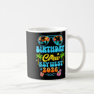 Key West Birthday Crew Vacation Cruise 2026 Summer Coffee Mug