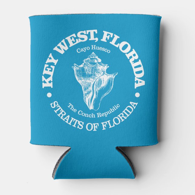 Key West (conch) Can Cooler (Front)