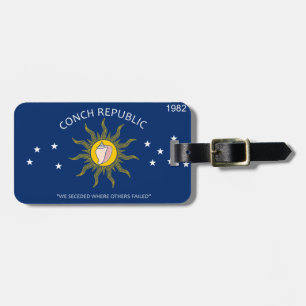 KEY WEST - CONCH REPUBLIC, FL LUGGAGE TAG